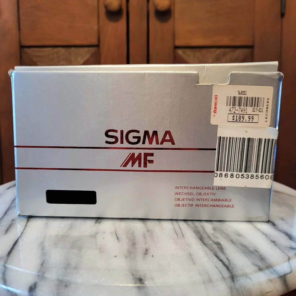 Sigma MF Interchangeable Lens